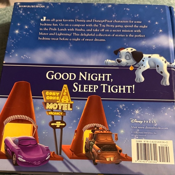 Disney Bedtime Favorites Book - Picture 2 of 5